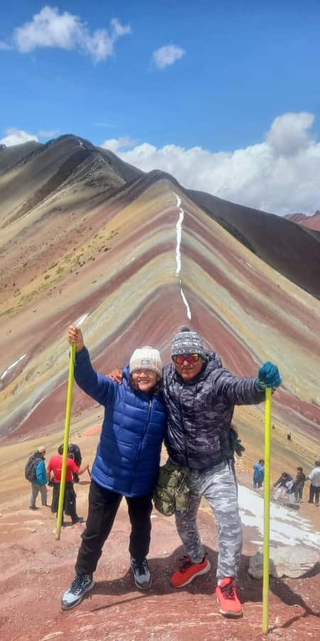 rainbown mountain Vinicunca 1 day - The 90-minute walk to Rainbow Mountain