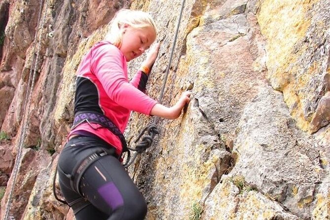 Rock Climbing full day - A picnic lunch keeps the day moving