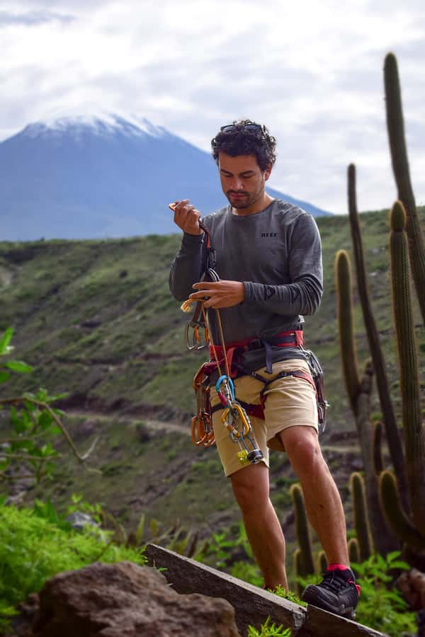 Rock Climbing in Arequipa, Perú - Three hours of routes from easy to challenging