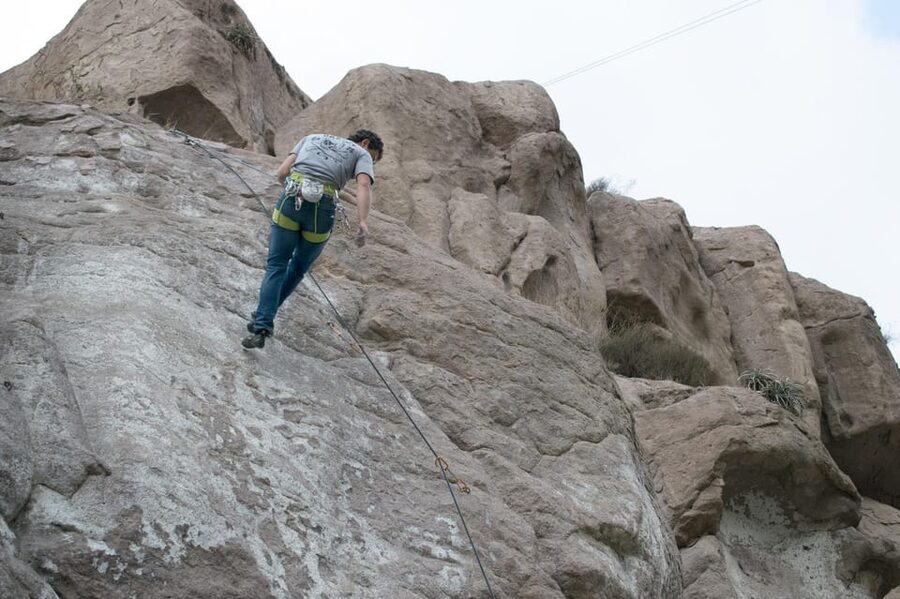 Rock Climbing in Arequipa, Perú - What the snack adds to the day