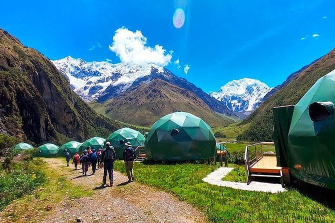 Salkantay Trek 4 Days to Machu Picchu by Glamping Sky Lodge Dome - Accommodation, food, and what to pack