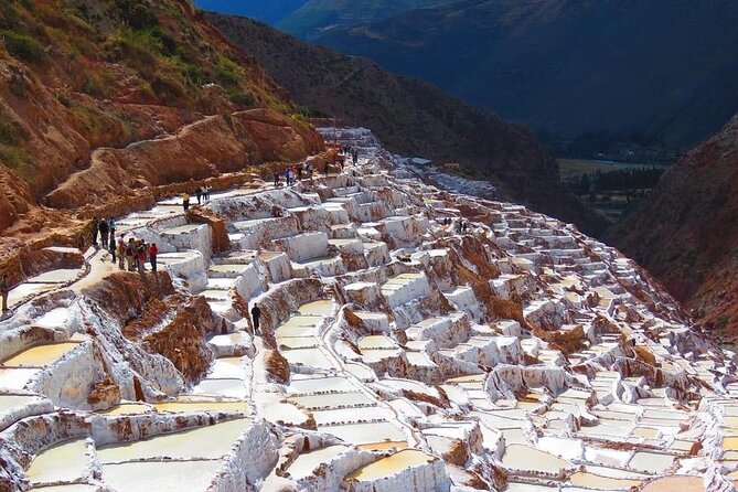 Salt Mines(Maras),Moray and Chincheros - Maras, where the salt still comes from the mountain