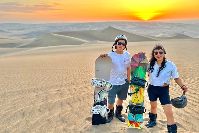 Sandboard and SandSki Experience in Huacachina - The Buggy Ride Into the Dunes