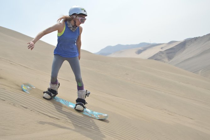 Sandboarding and Off Road in Lima (National Park Lomas de Ancón) - Muelle de Ancón and the equipment stop