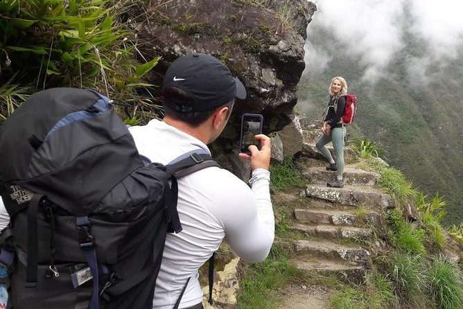 Short Inca Trail To Machu Picchu - The climb to Wiñaywayna at 2,680 meters