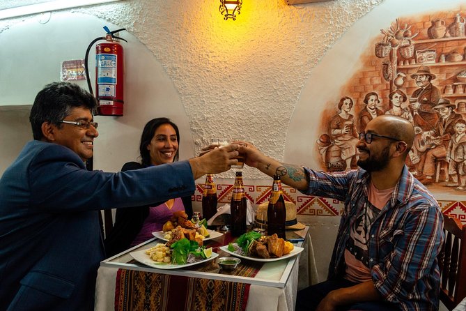 The 10 Tastings of Cusco With Locals: Private Food Tour - Qorikancha brings ceviche and pork