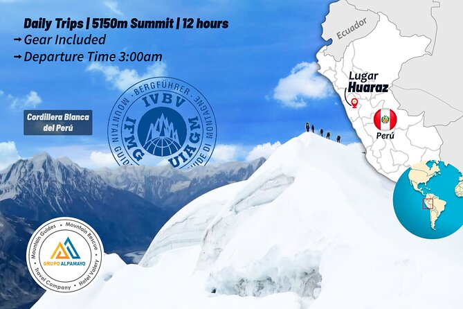 Tour Climbing Nevado Mateo | Your First 5,150 m Summit | 12 Hours - Key points to know before you book