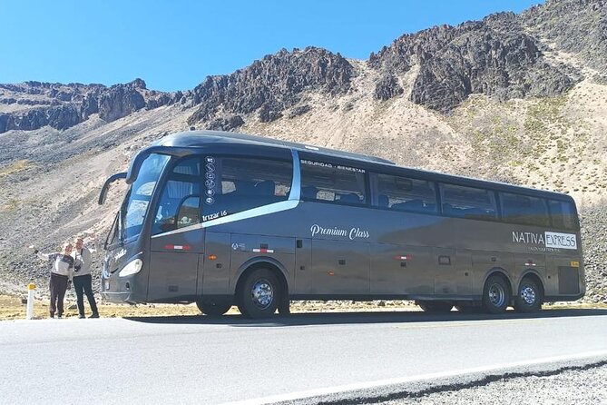 Turist Bus Colca Canyon (Chivay) To Puno - Meeting in Chivay and settling into the bus