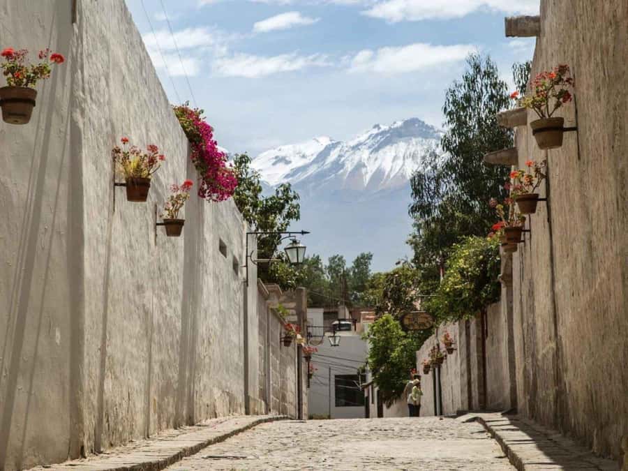 Walking tour in the Historic Center of Arequipa - Old mansions, gardens, and small city views
