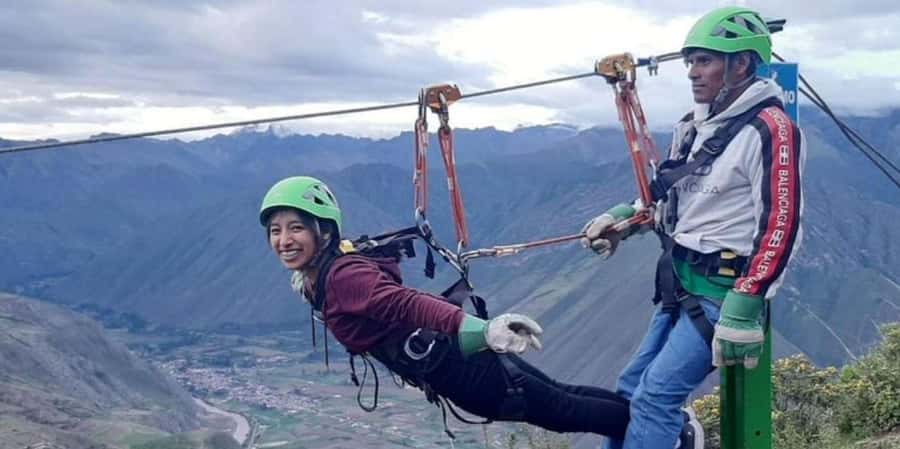 Zipline over the Sacred Valley Trip - What the instructors add for nervous beginners